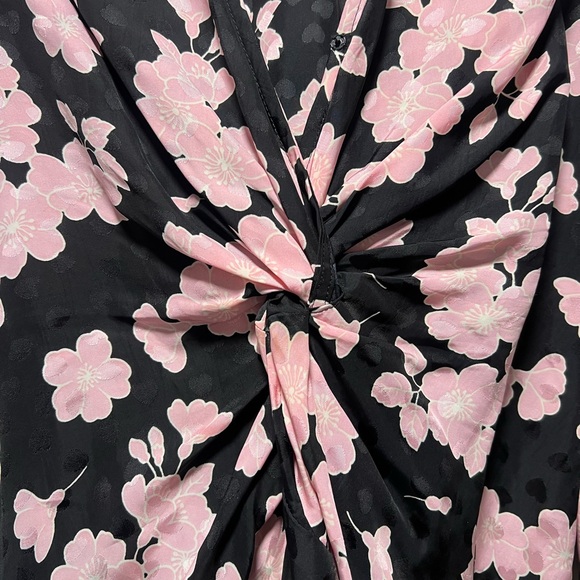 The Kooples Pink Floral Long Sleeve Dress - Picture 5 of 5